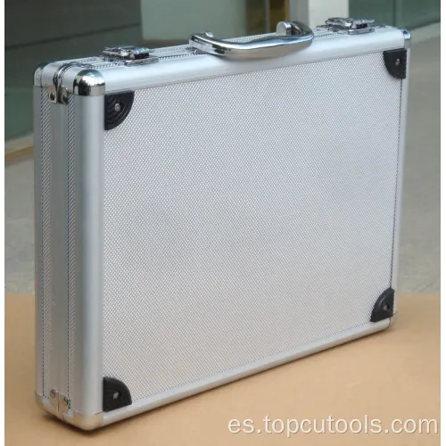 Conjunto de herramientas de hardware de estuche de aluminio de 53pcs